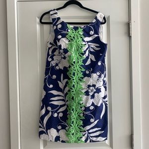 Lilly Pulitzer Navy Blue Shift Dress